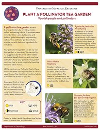 Plant a Pollinator Tea Garden brochure