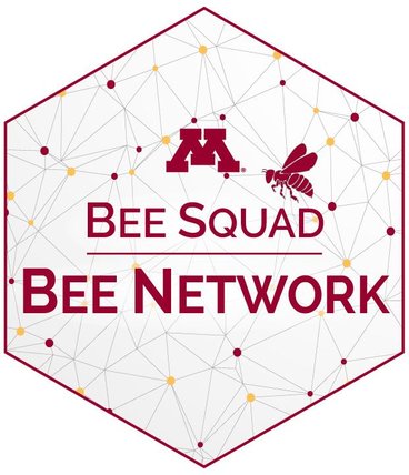 bee squad bee network logo